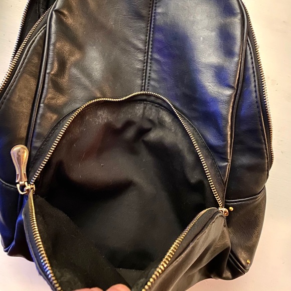 Faux leather backpack - Picture 7 of 10